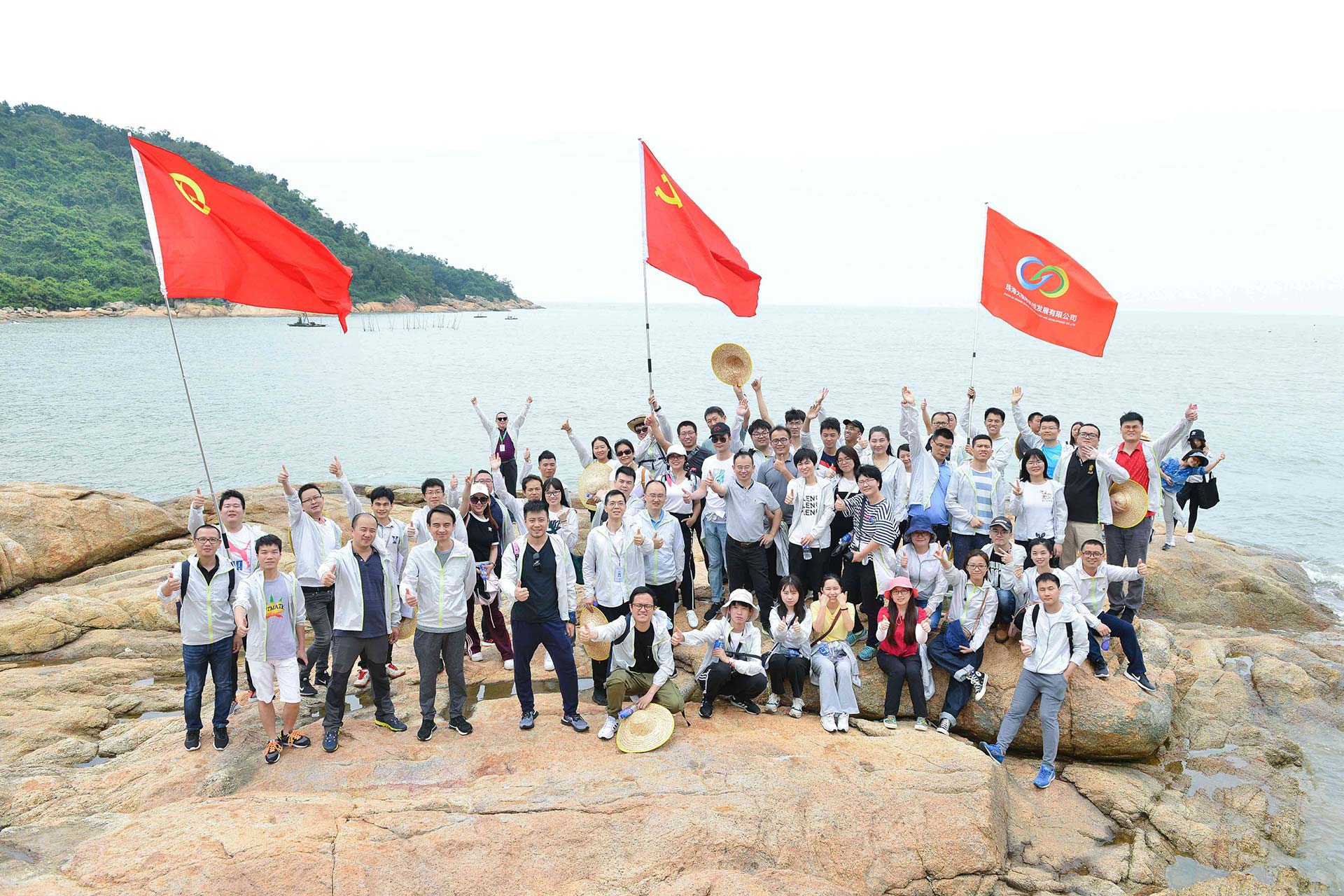 公司成立五周年慶團建活動三